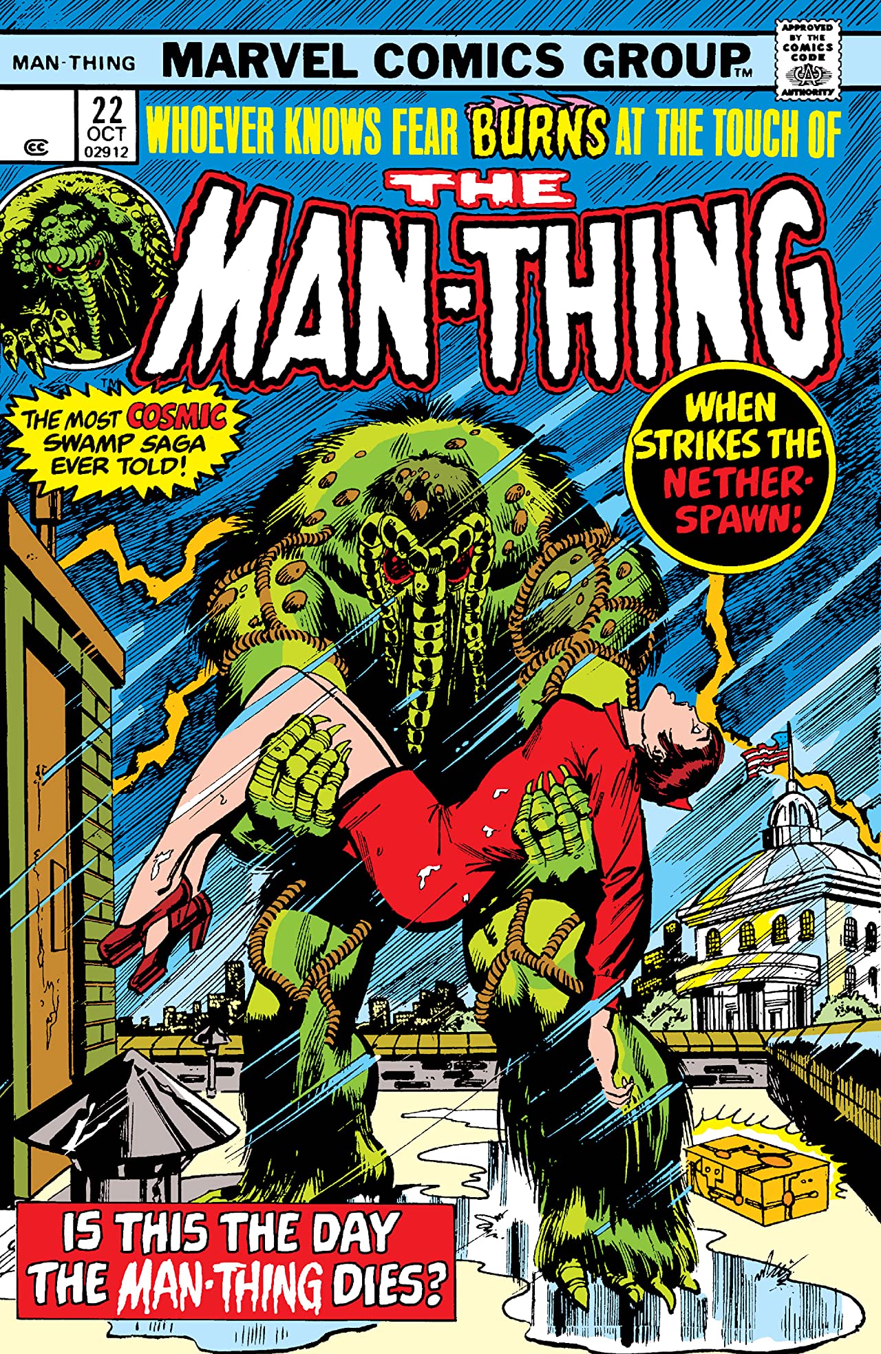 Cover of Man-Thing #22