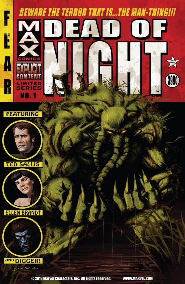 Dead of Night Featuring Man-Thing (2008) #1