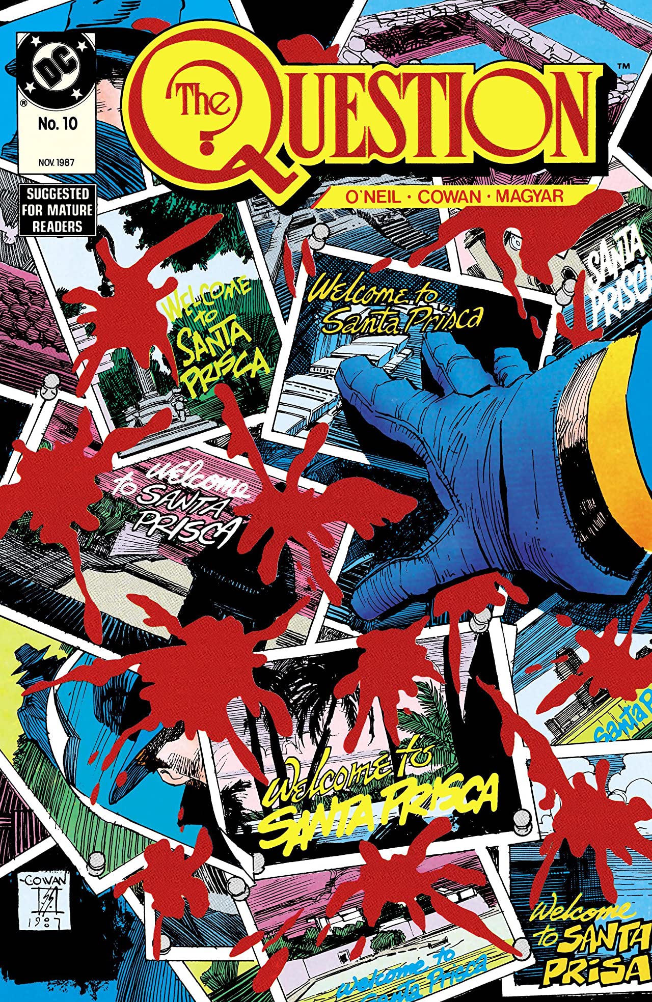 The Question (1987) #10 cover