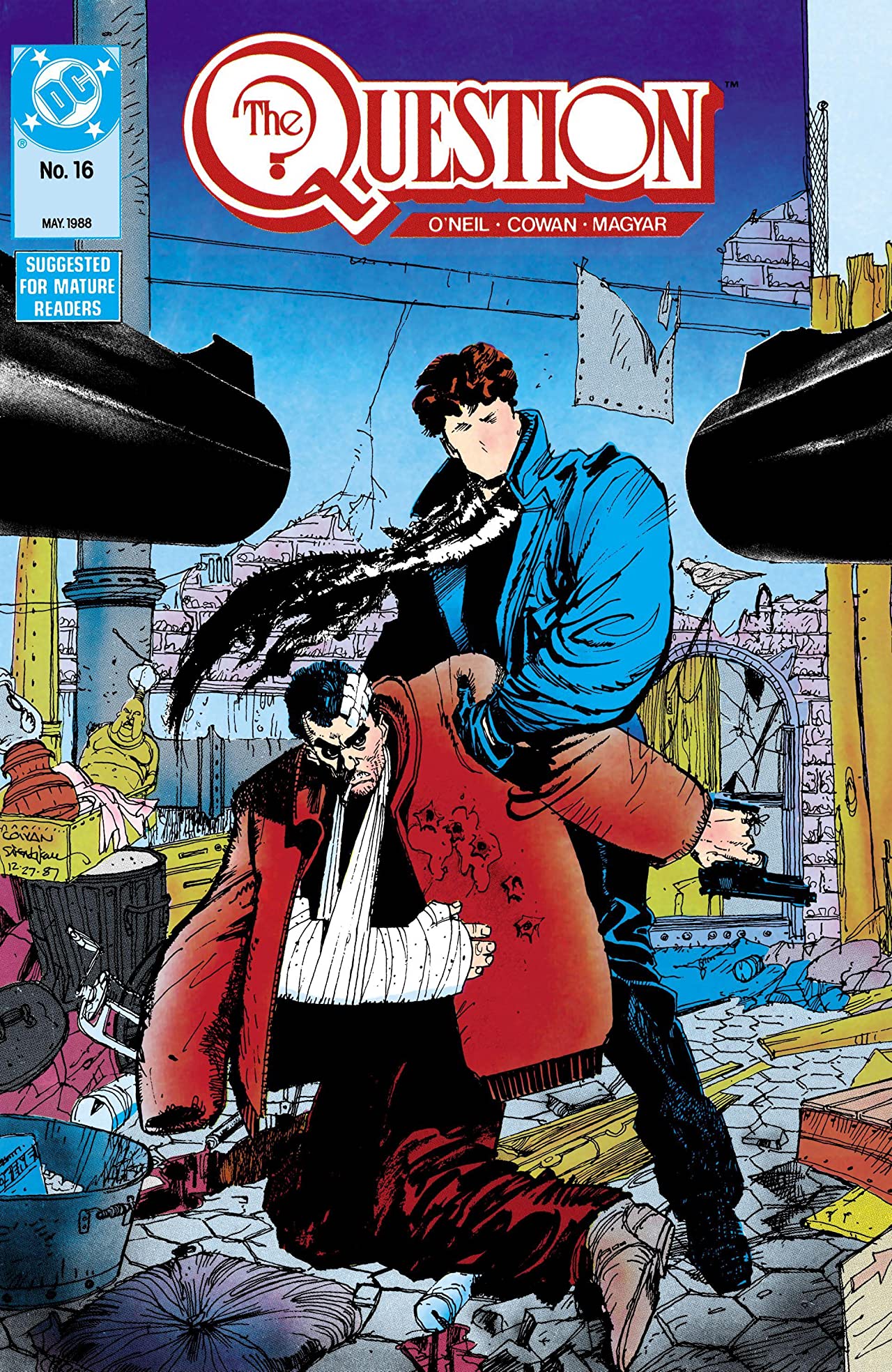 The Question (1987) #16 cover