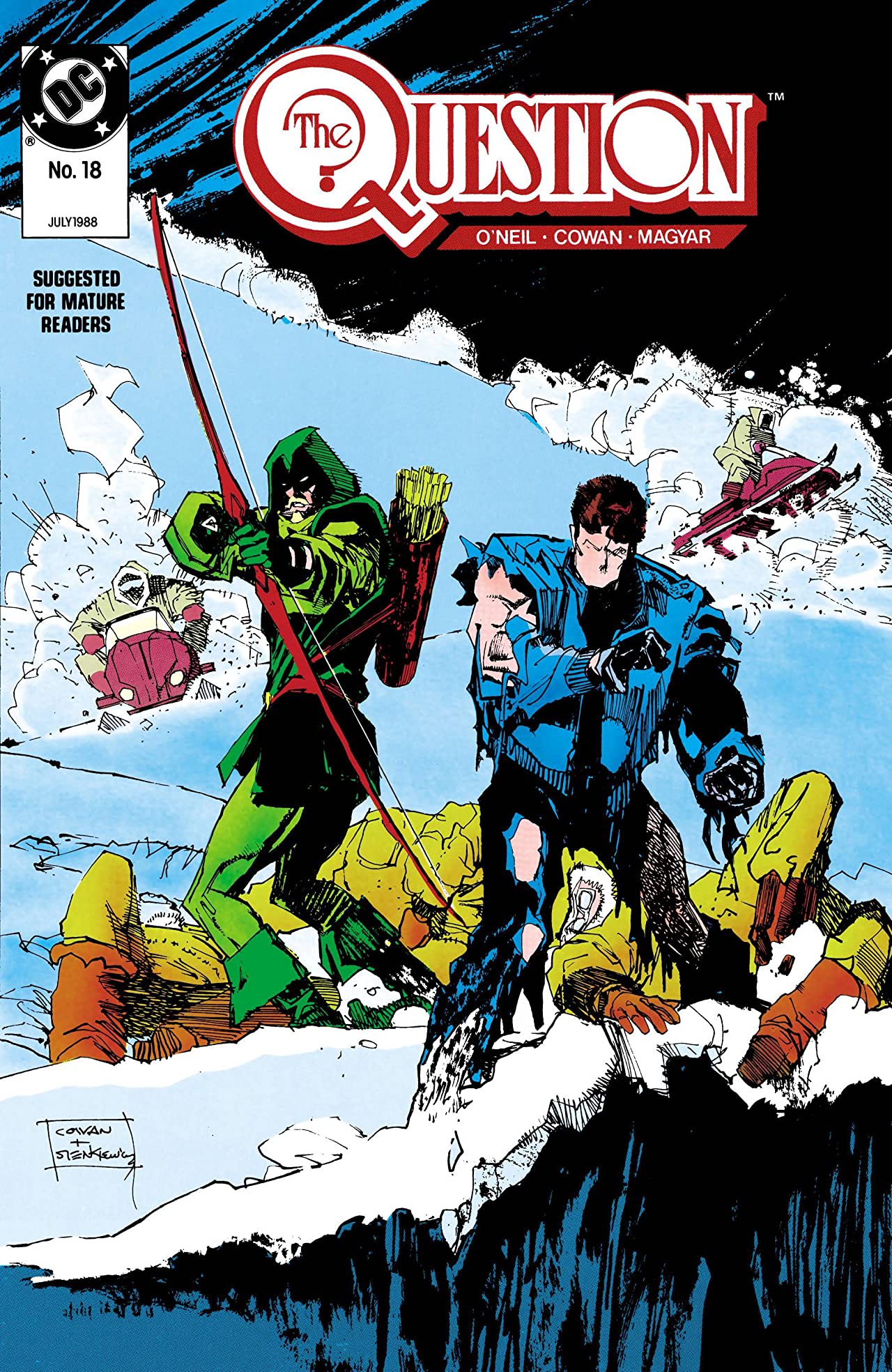 The Question (1987) #18 cover