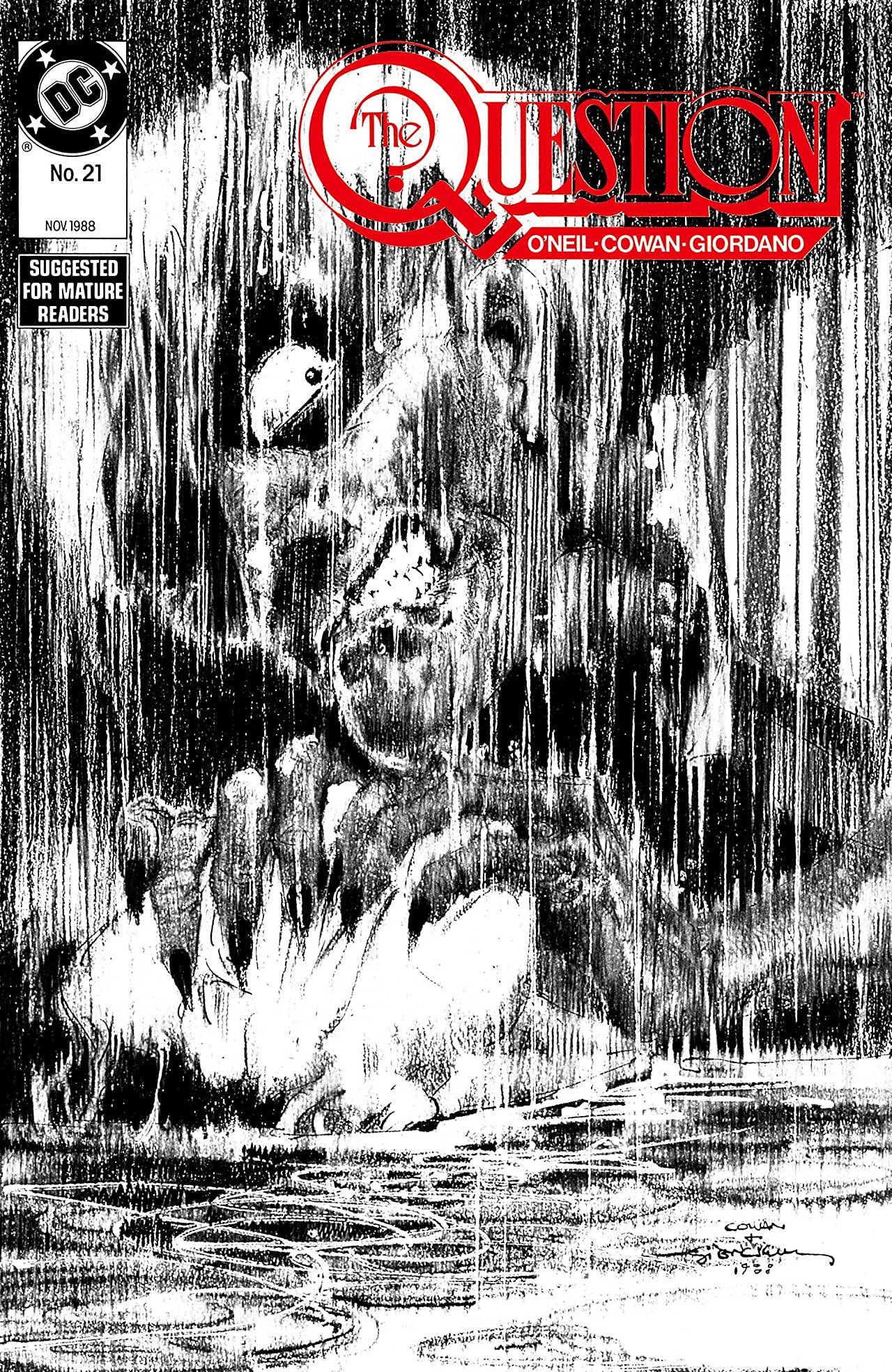 The Question (1987) #21 cover
