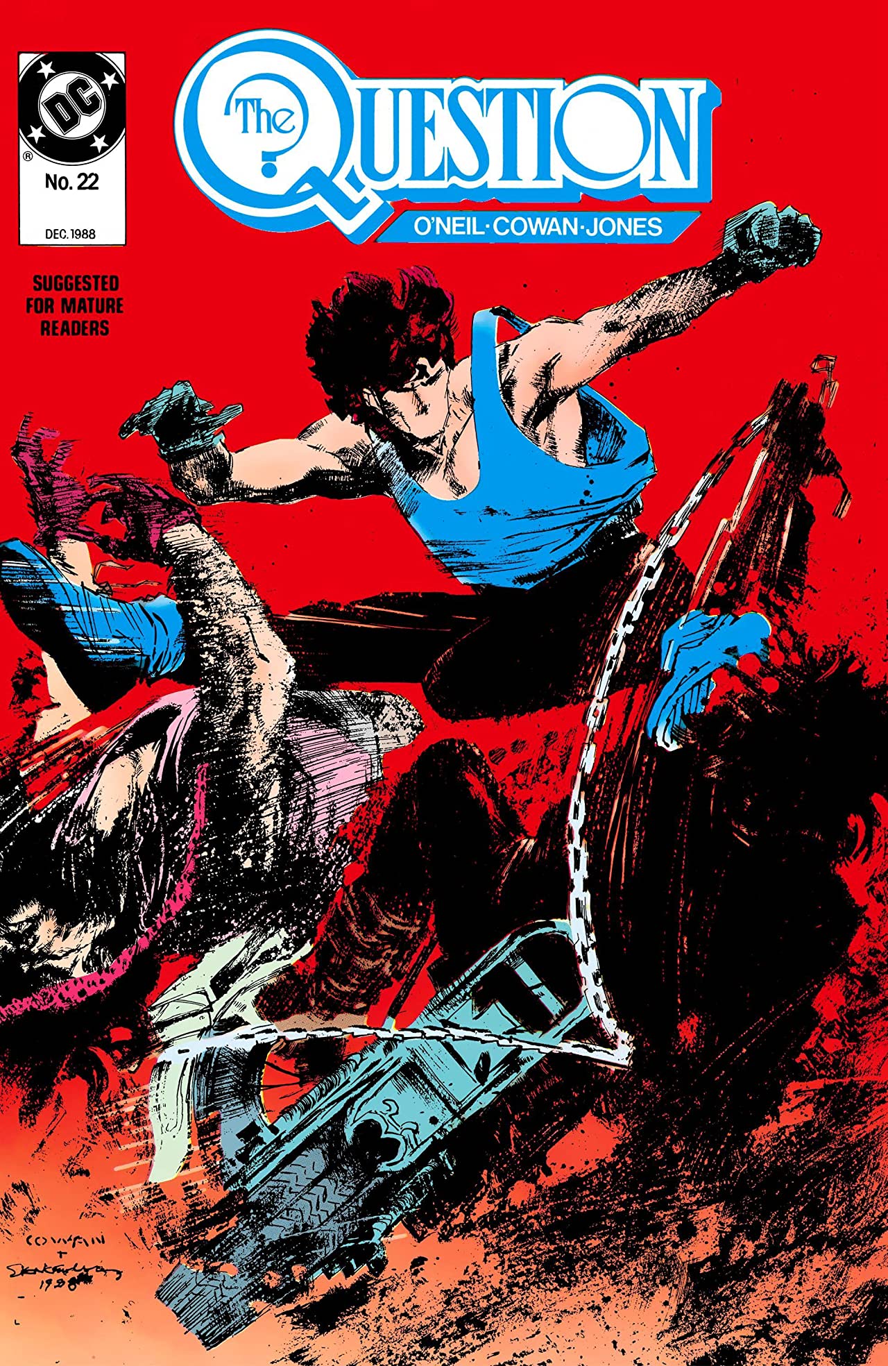 The Question (1987) #22 cover