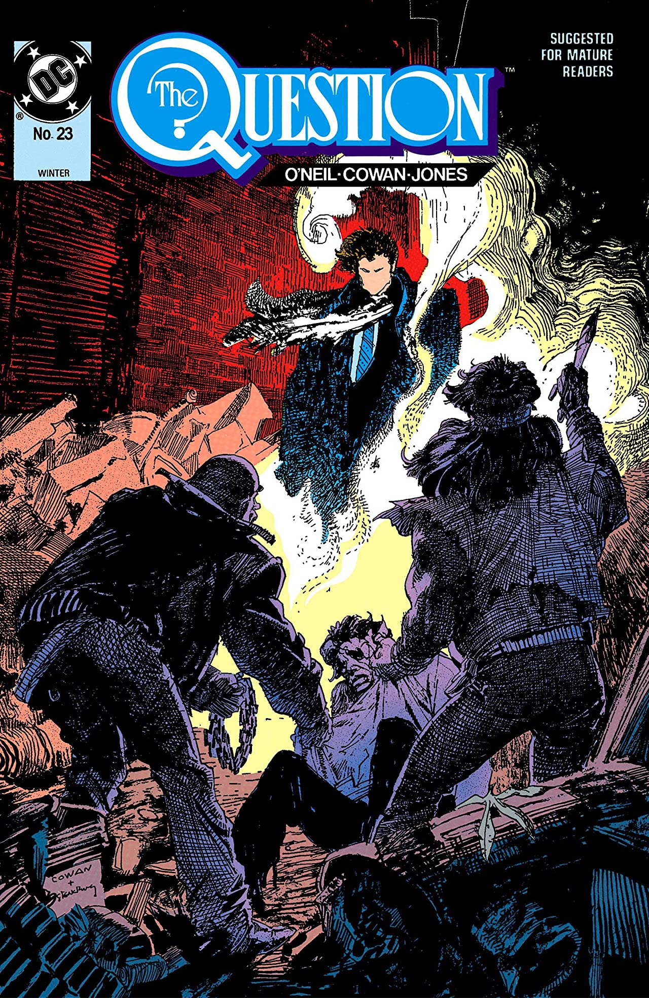 The Question (1987) #23 cover