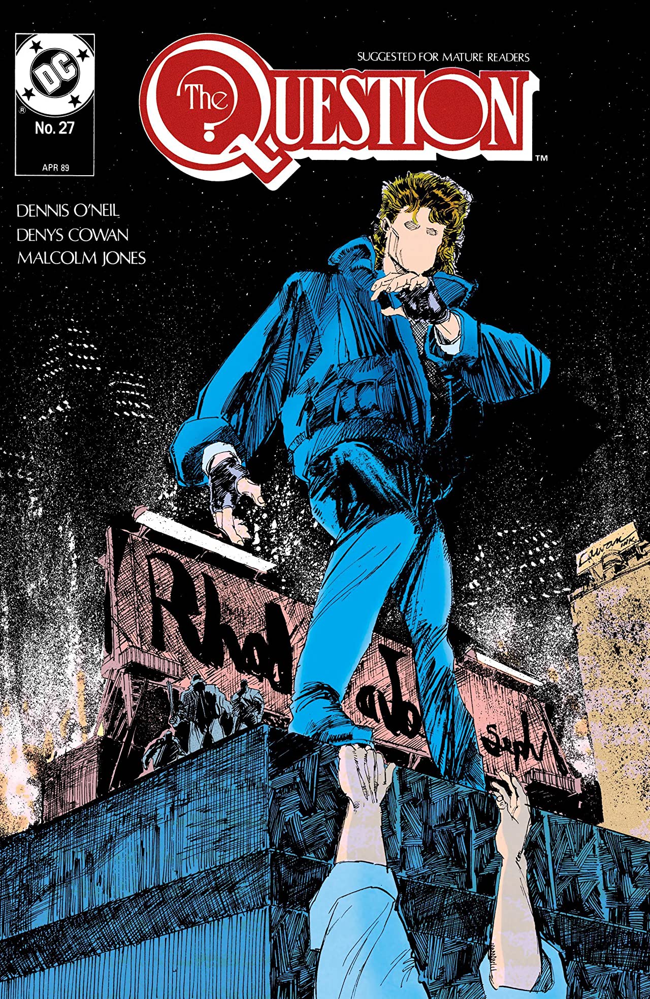 The Question (1987) #27 cover