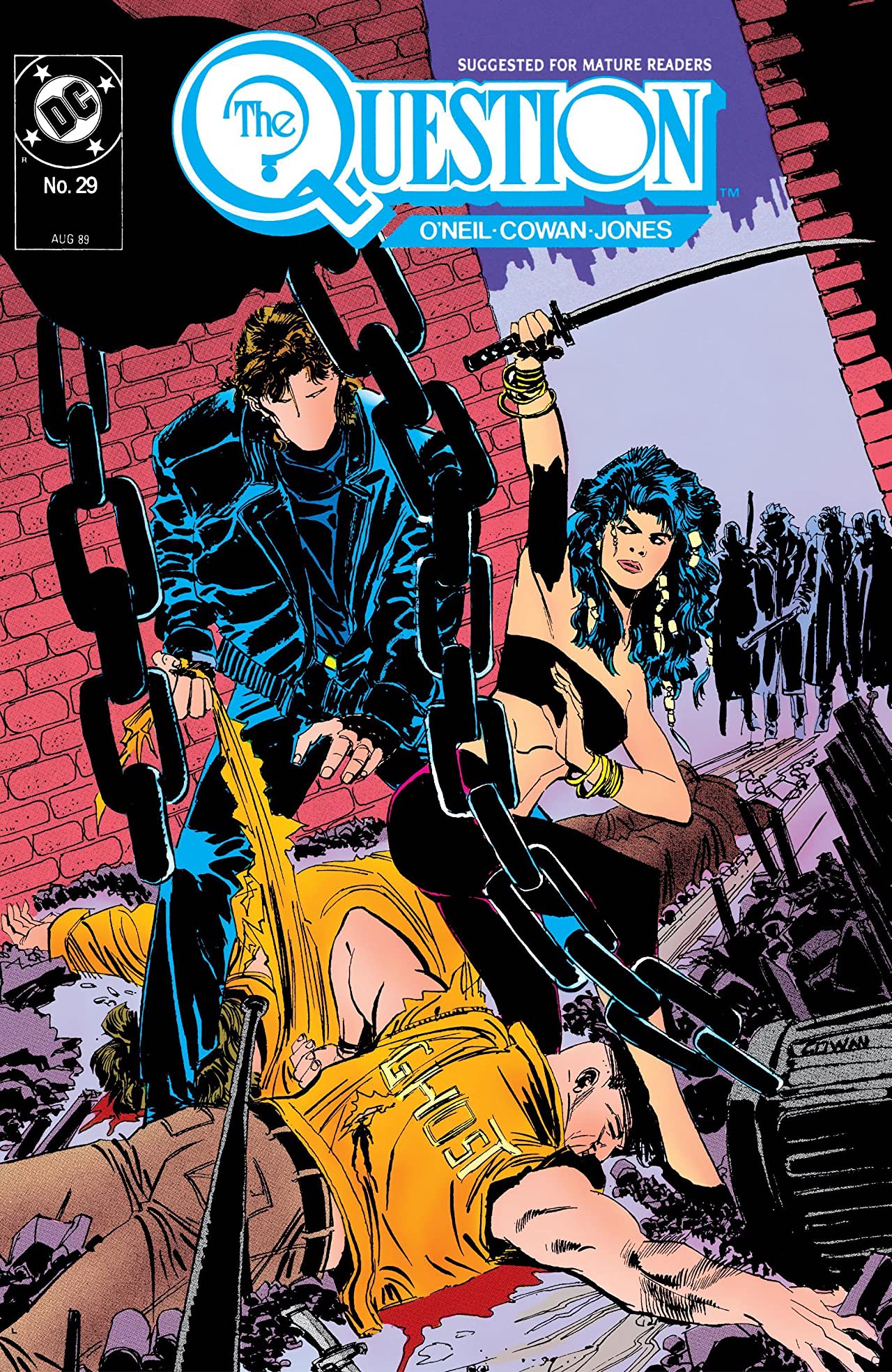 The Question (1987) #29 cover