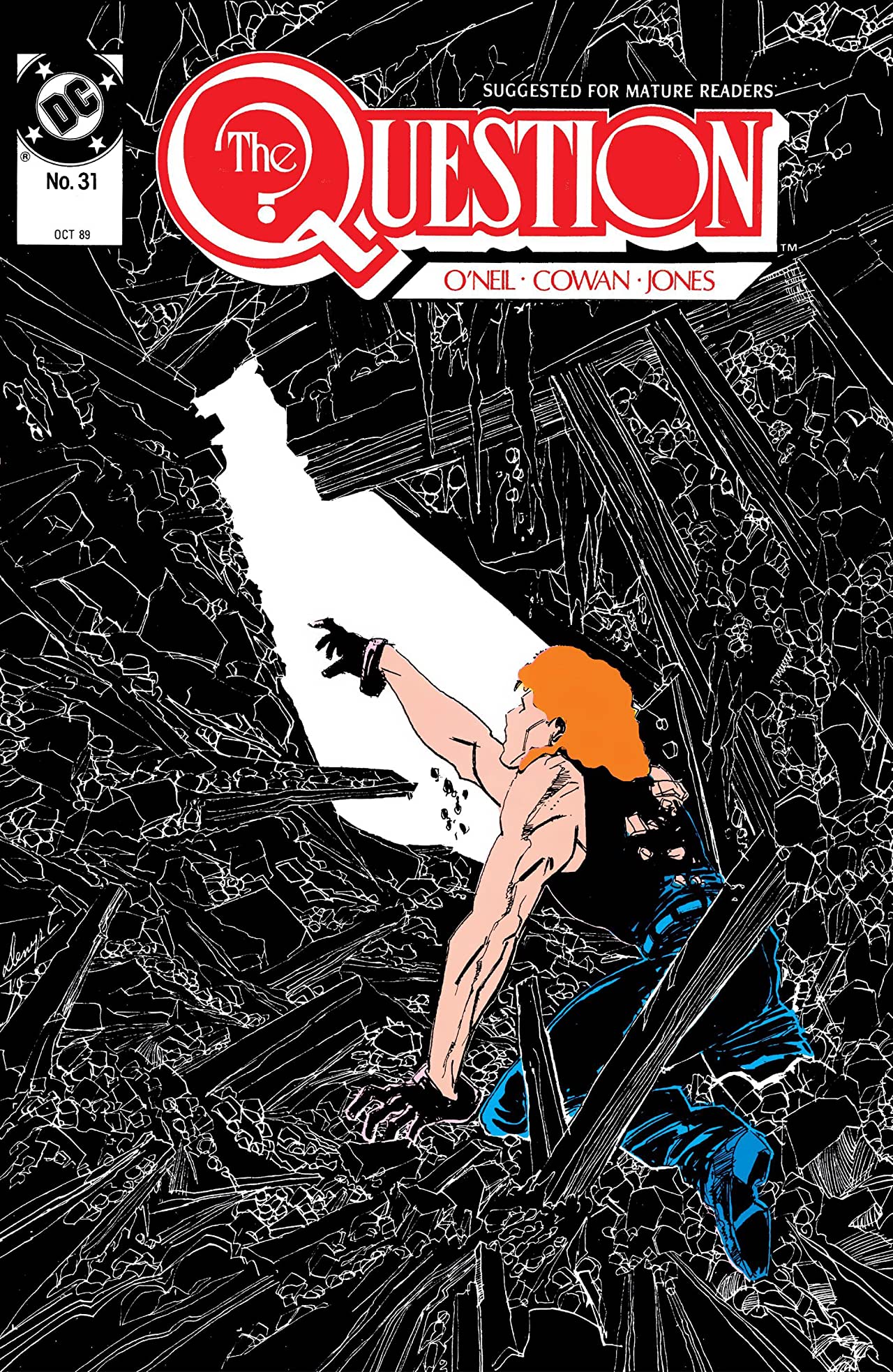 The Question (1987) #31 cover