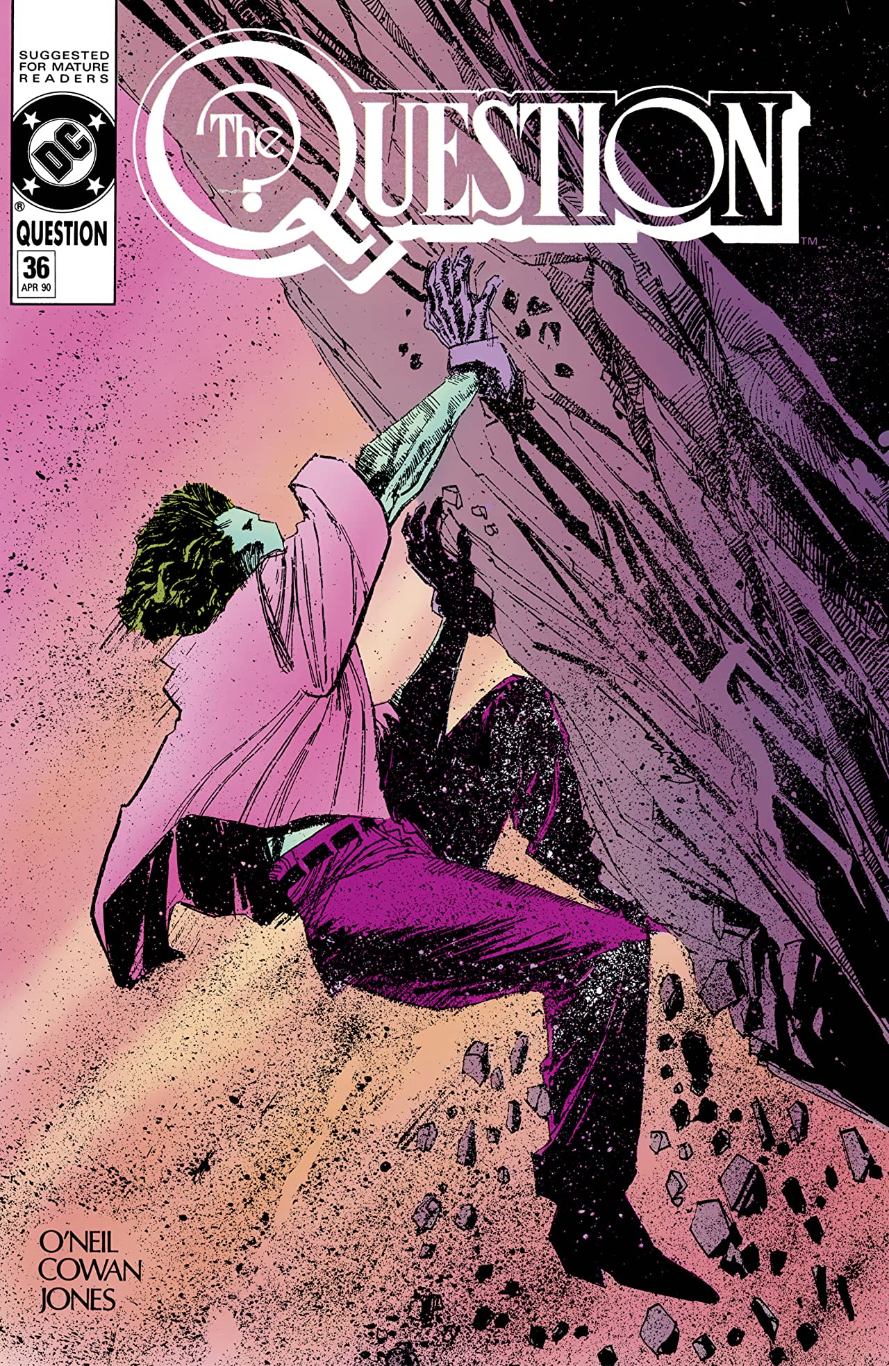 The Question (1987) #36 cover
