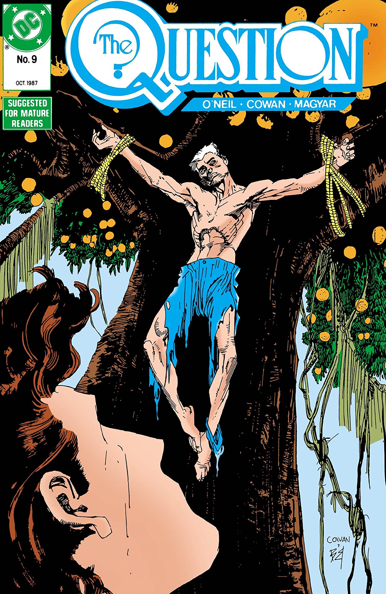 The Question (1987) #9 cover