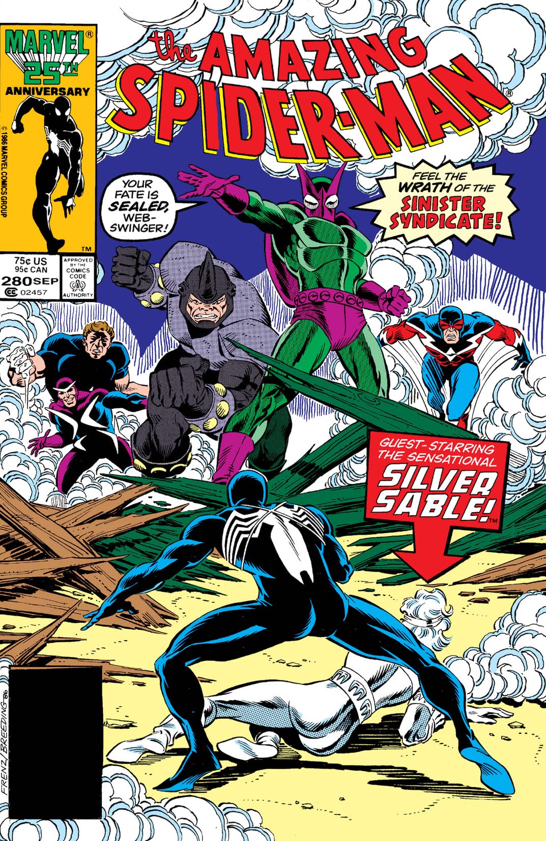 Cover of The Amazing Spider-Man #280