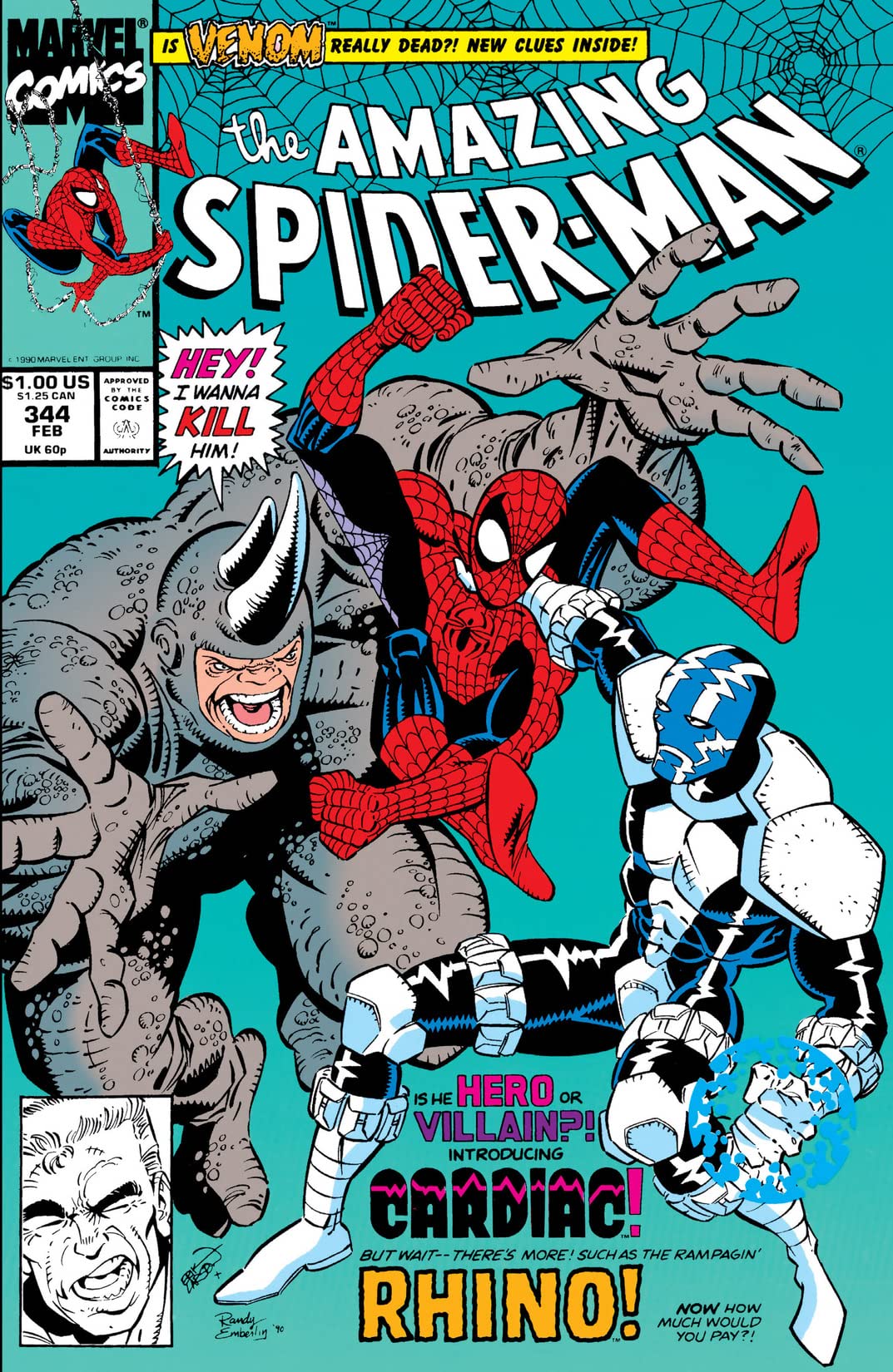 Cover of The Amazing Spider-Man #344