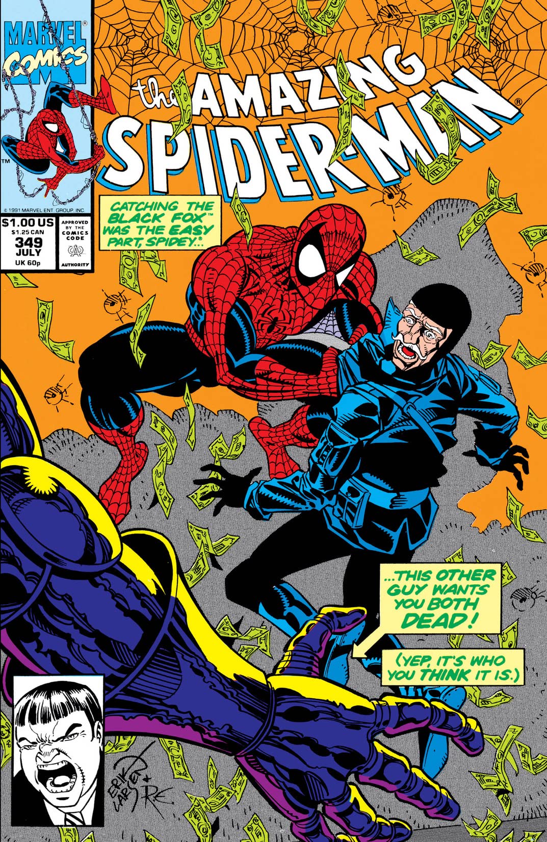 Cover of The Amazing Spider-Man #349