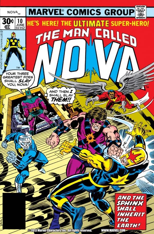 Nova (1976) #10 cover