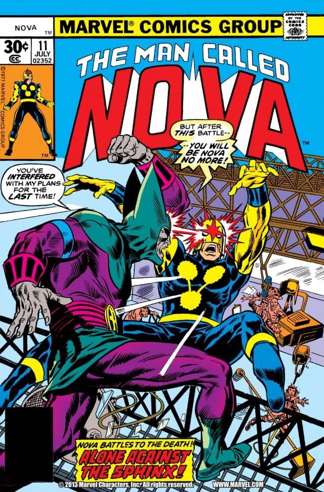 Nova (1976) #11 cover