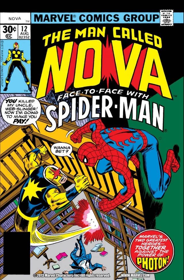 Nova (1976) #12 cover