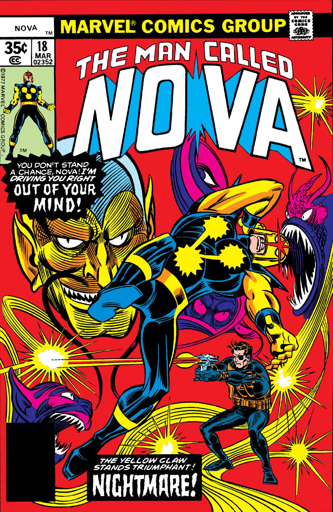 Nova (1976) #18 cover