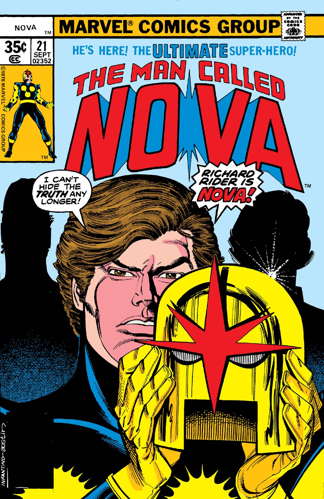 Nova (1976) #21 cover