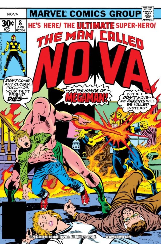 Nova (1976) #8 cover