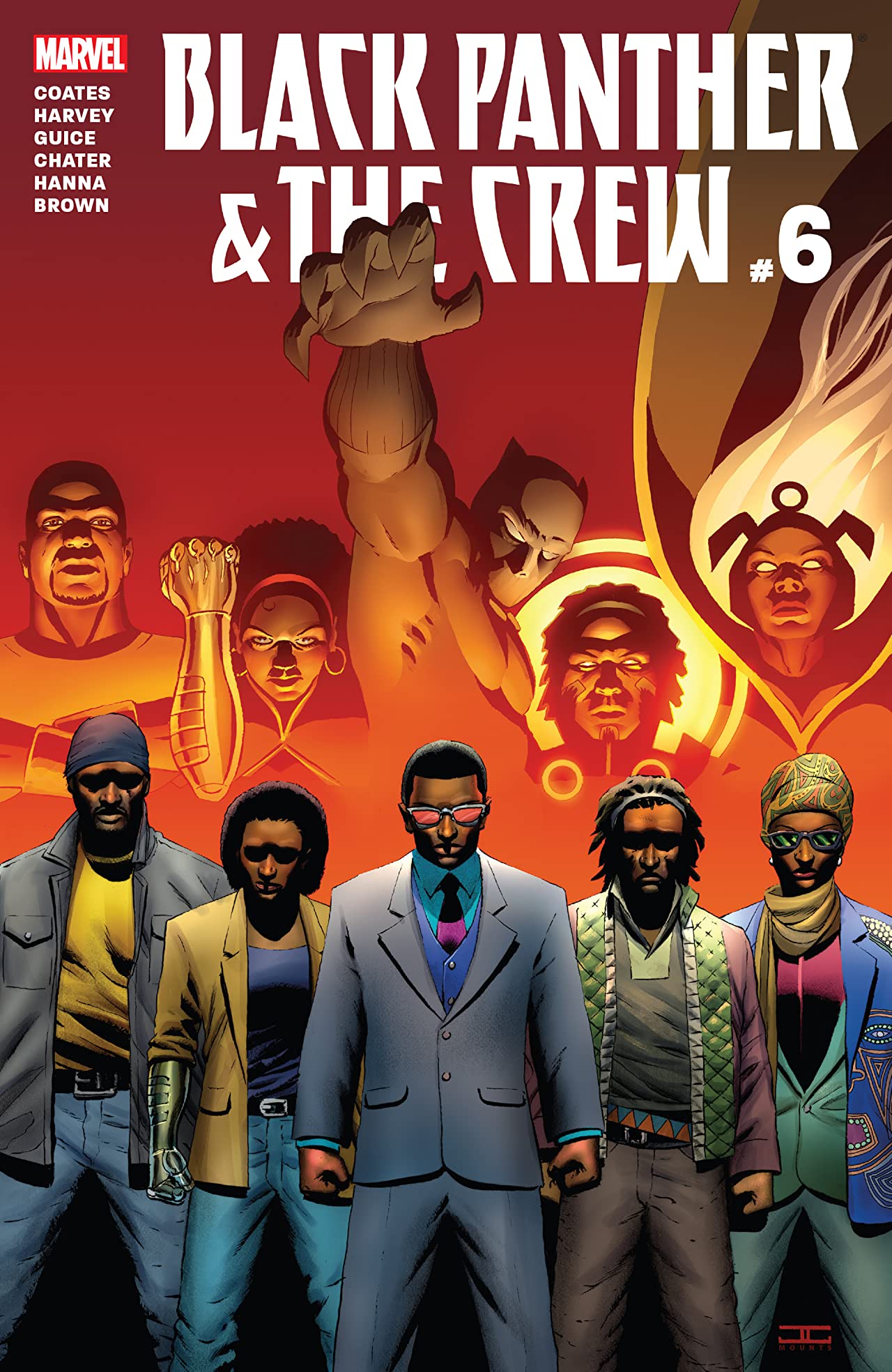 Black Panther and the Crew (2017) #6