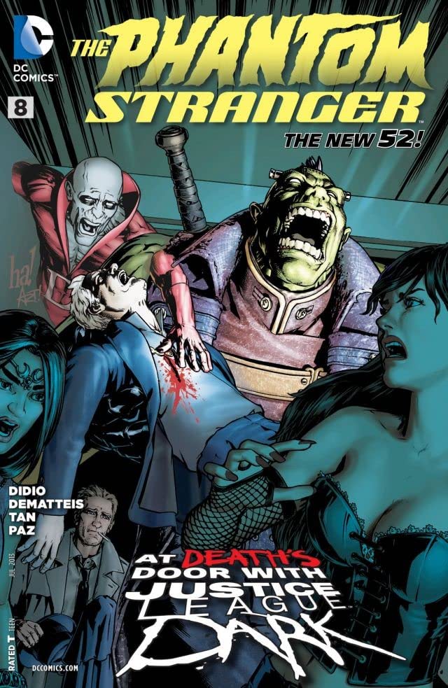 The Phantom Stranger (2012) #8 cover