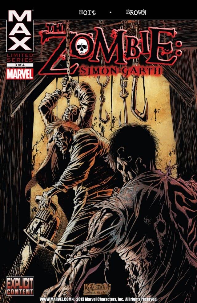 The Zombie: Simon Garth (2008) #3 cover
