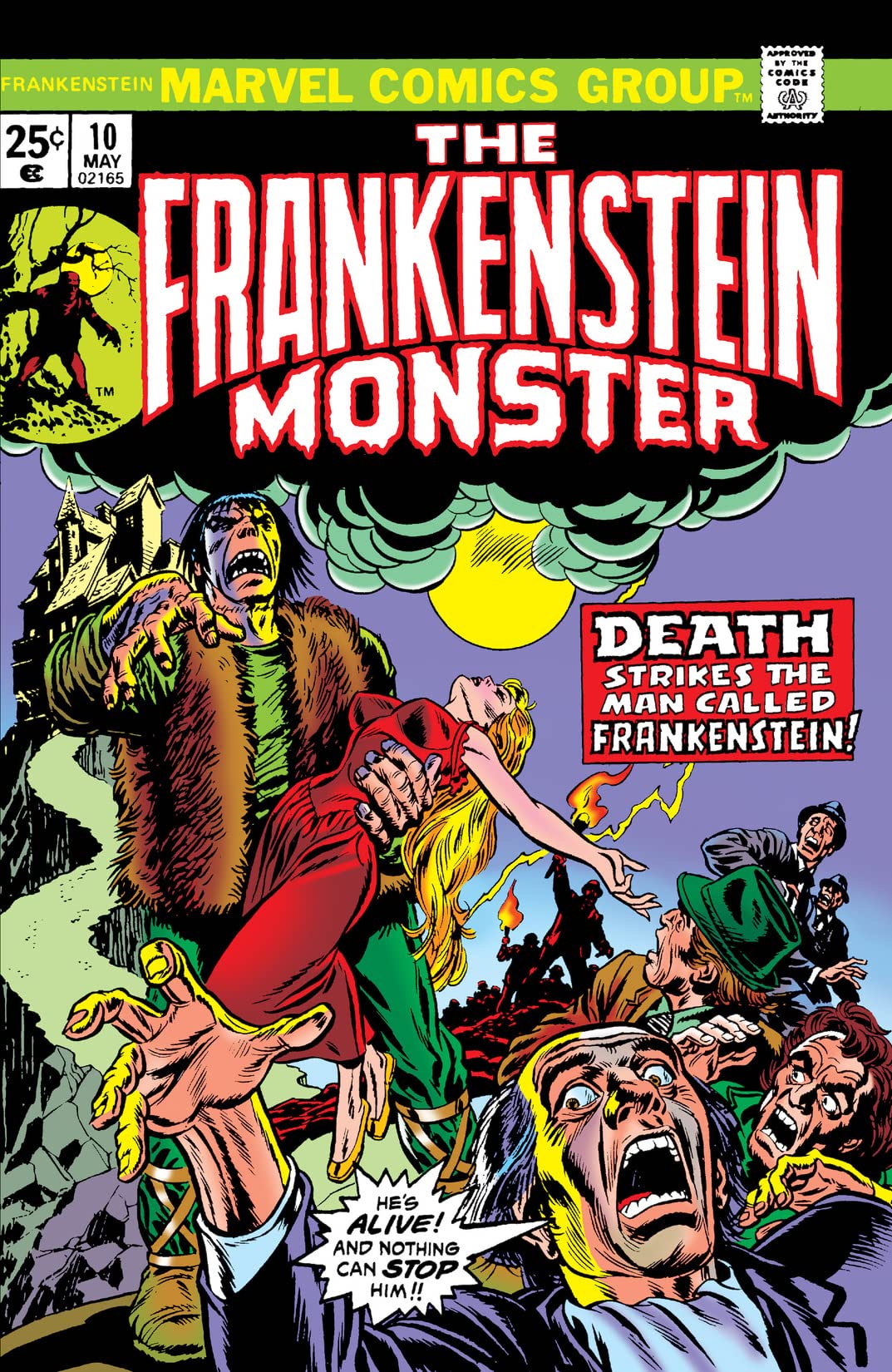 Frankenstein (1973) #10 cover