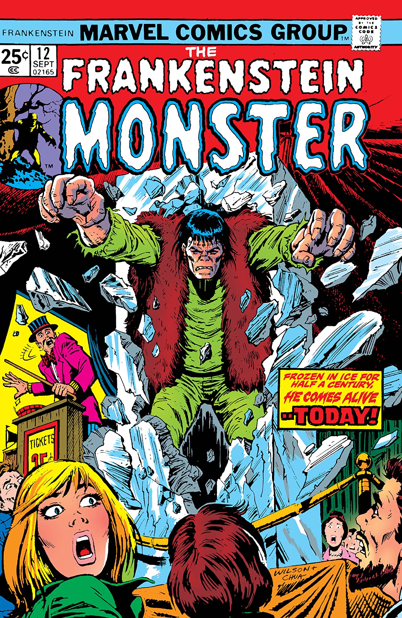 Frankenstein (1973) #12 cover