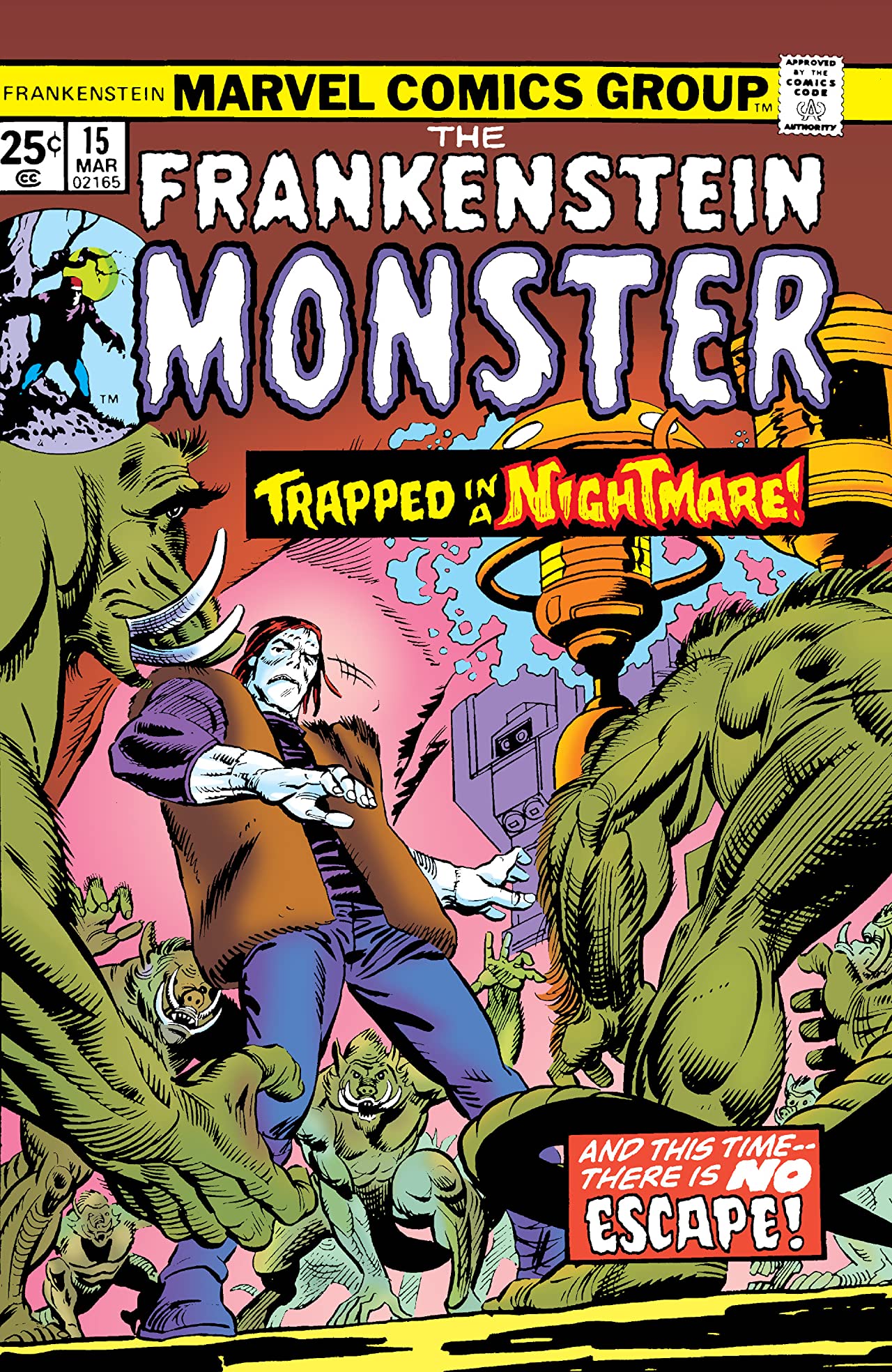 Frankenstein (1973) #15 cover