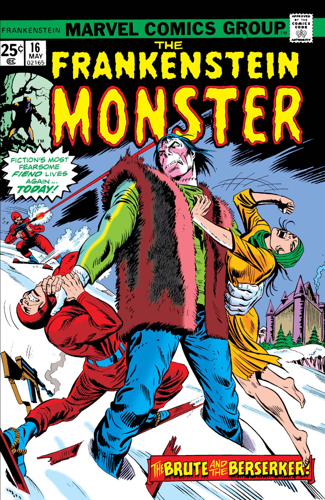 Frankenstein (1973) #16 cover