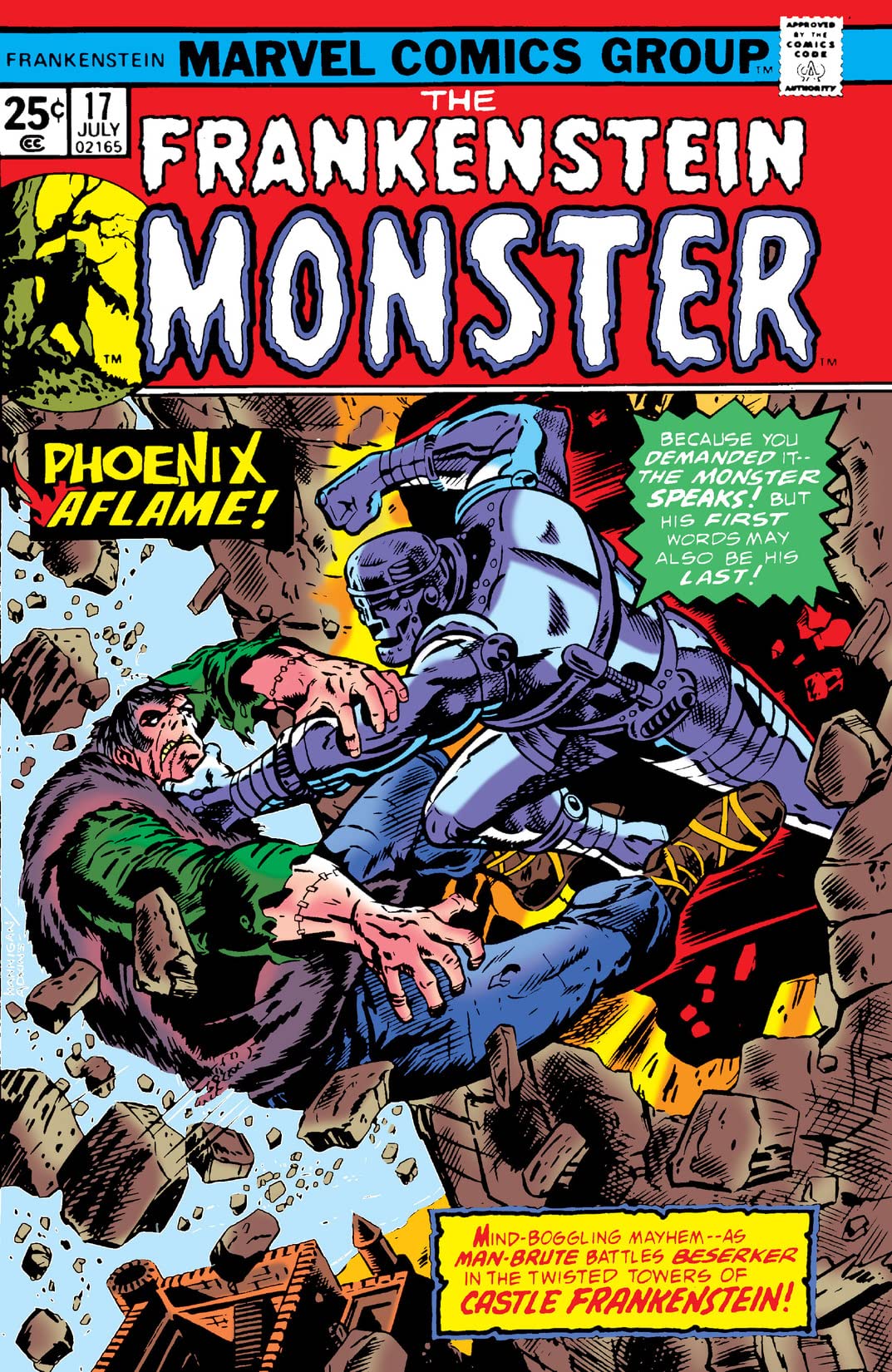 Frankenstein (1973) #17 cover