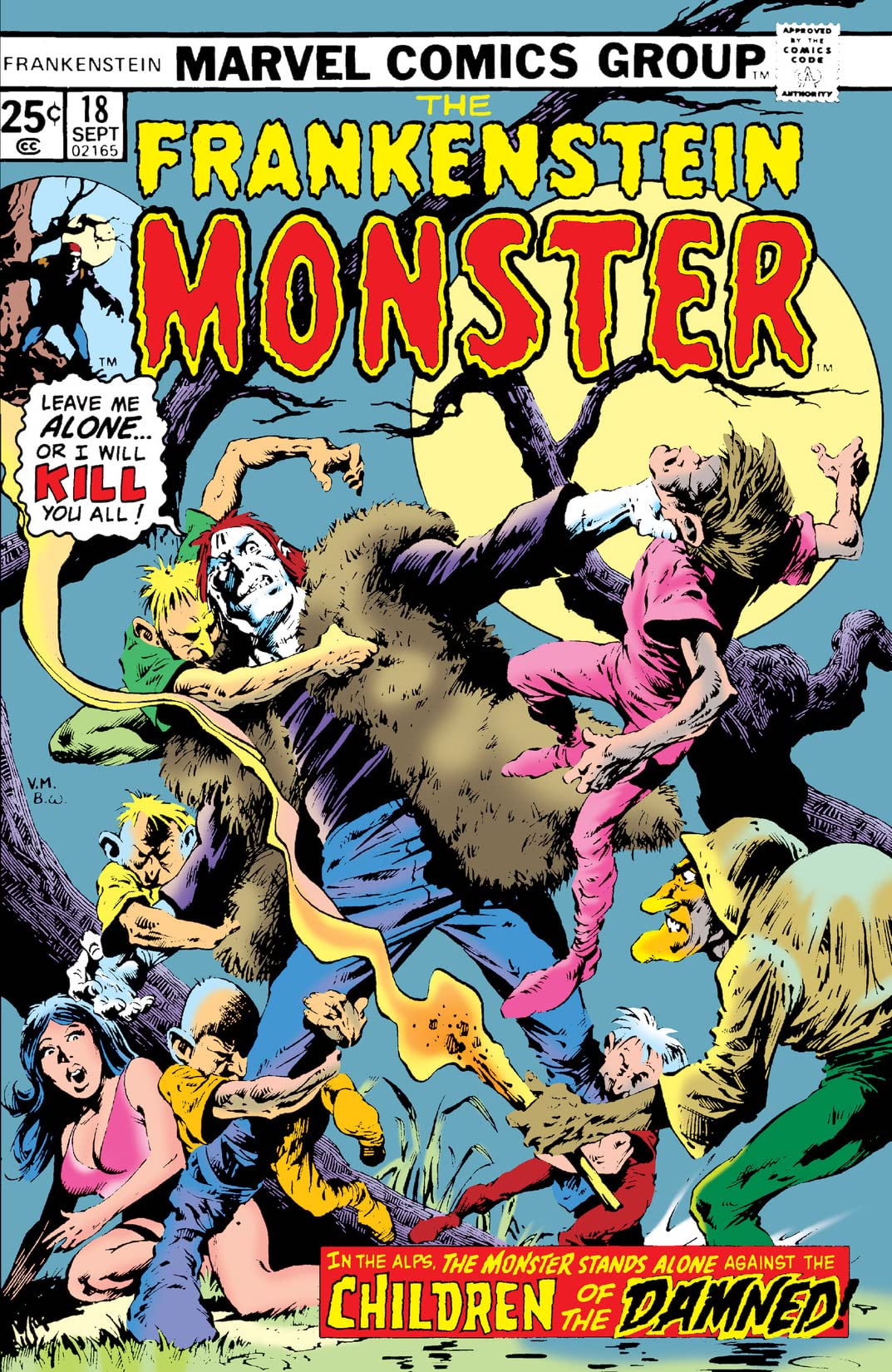 Frankenstein (1973) #18 cover