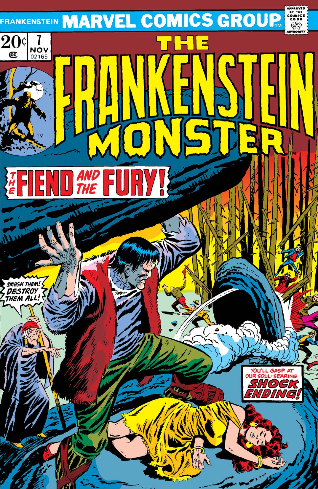 Frankenstein (1973) #7 cover
