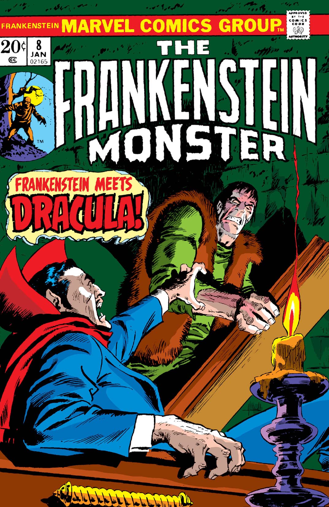 Frankenstein (1973) #8 cover