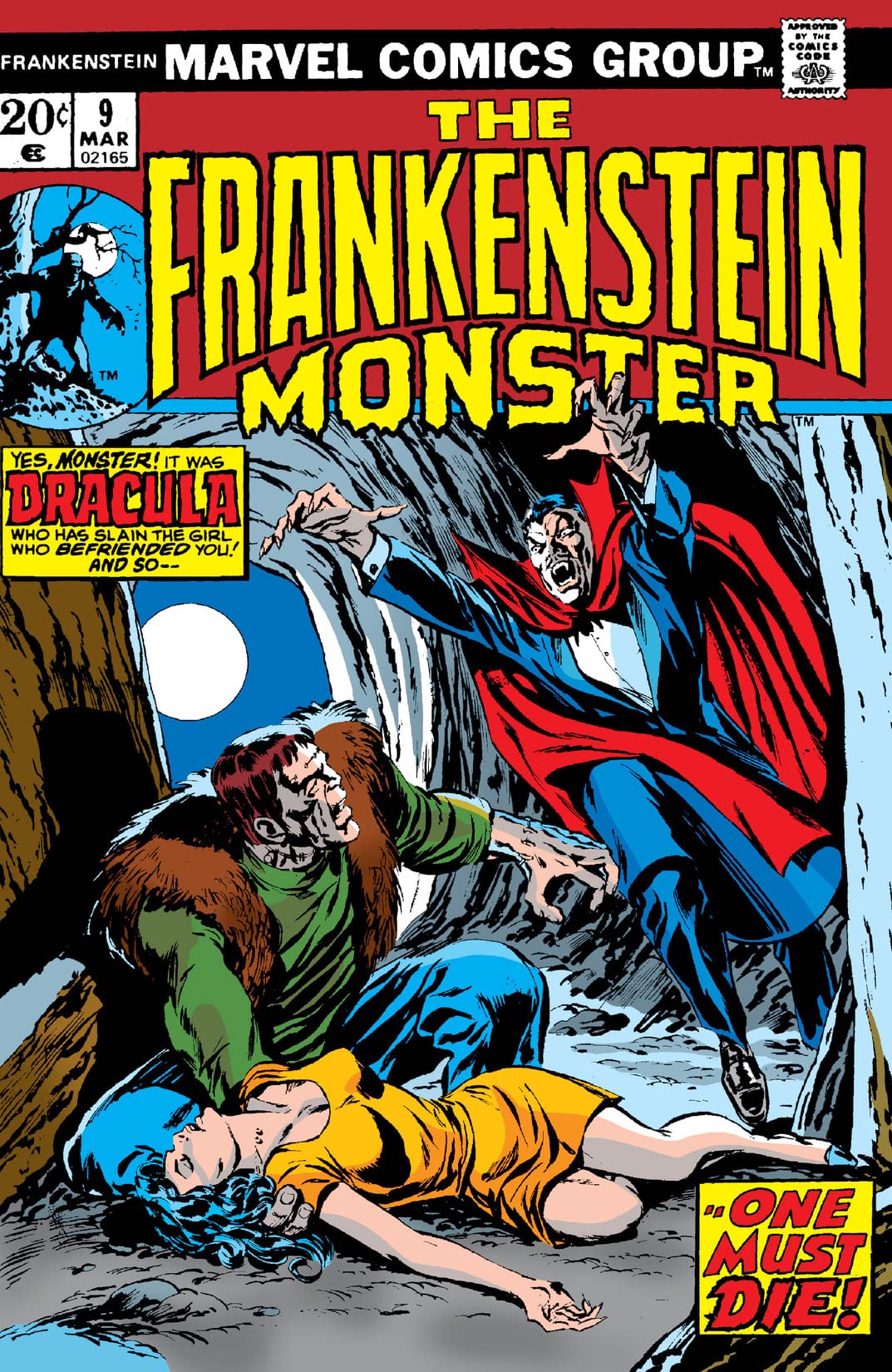 Frankenstein (1973) #9 cover