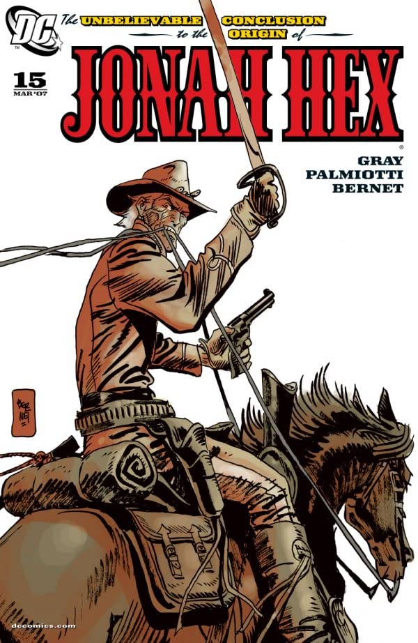 Jonah Hex (2006) #15 cover