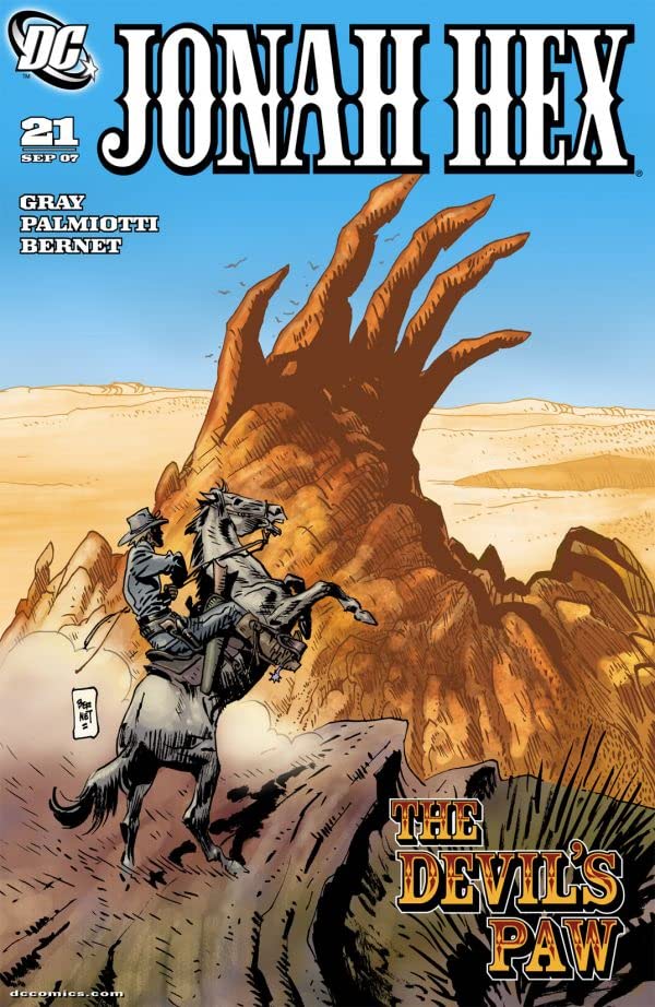 Jonah Hex (2006) #21 cover