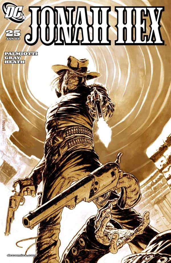 Jonah Hex (2006) #25 cover
