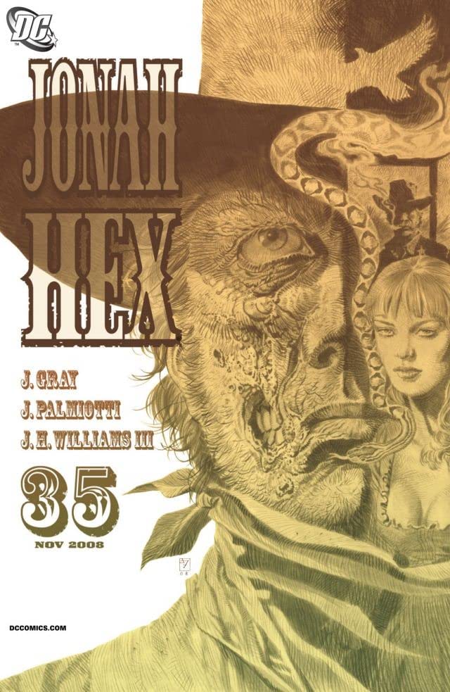 Jonah Hex (2006) #35 cover