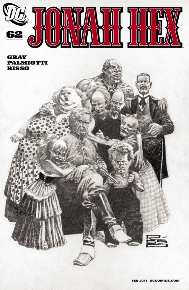 Jonah Hex (2006) #62 cover