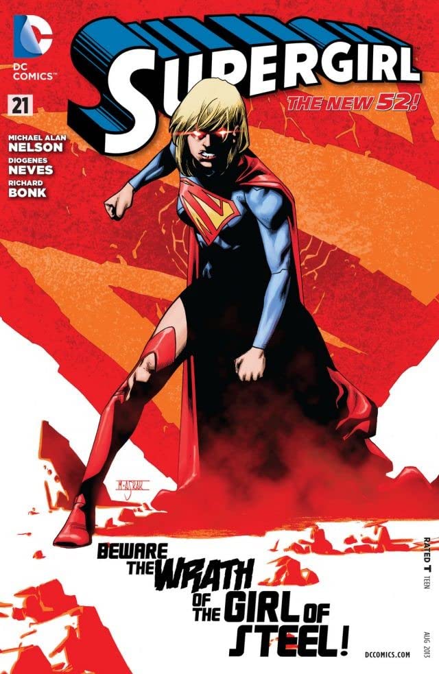 Supergirl (2011) #21 cover