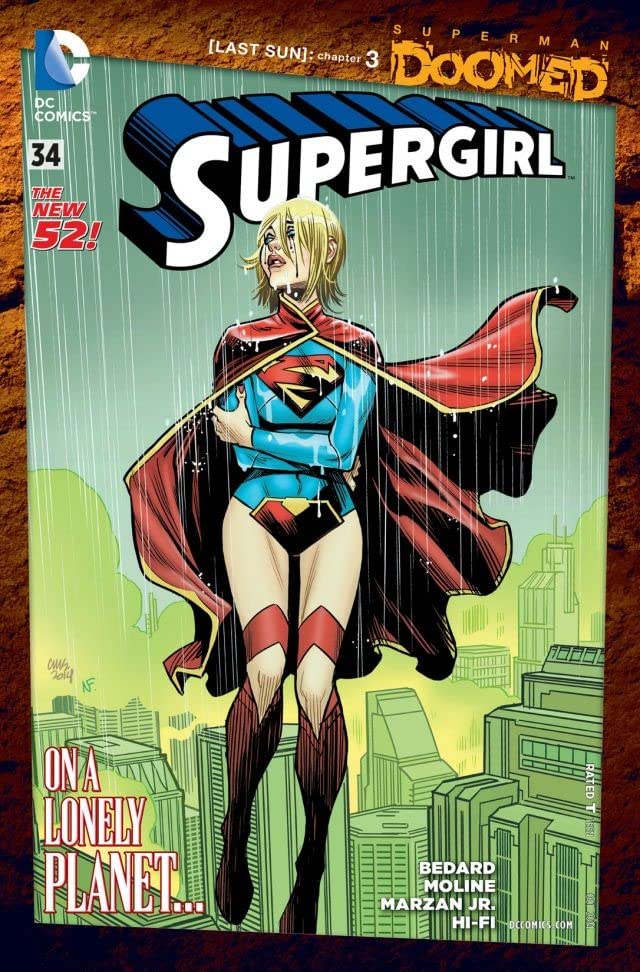Supergirl (2011) #34 cover