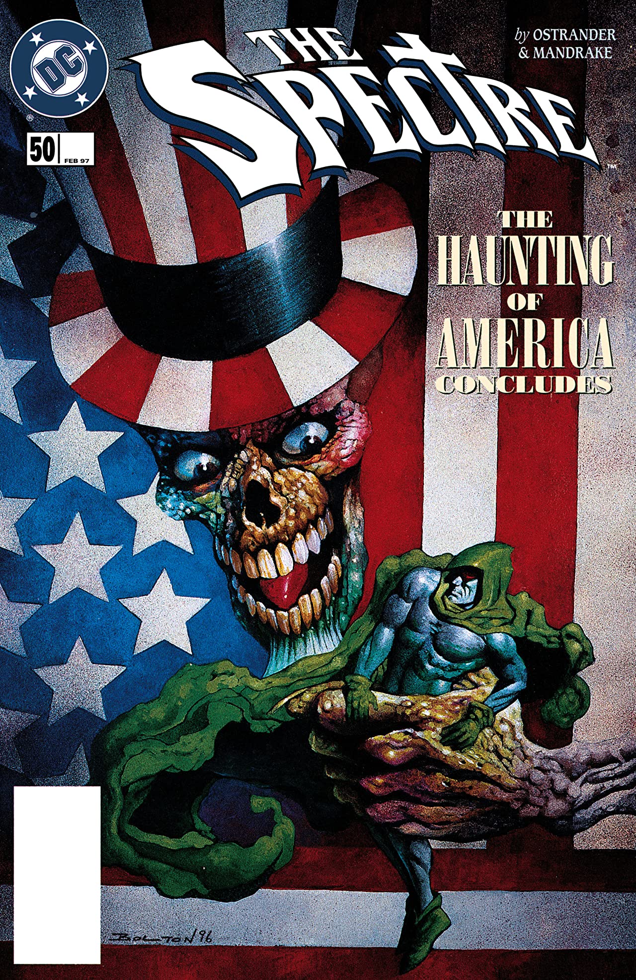The Spectre (1992) #50 cover