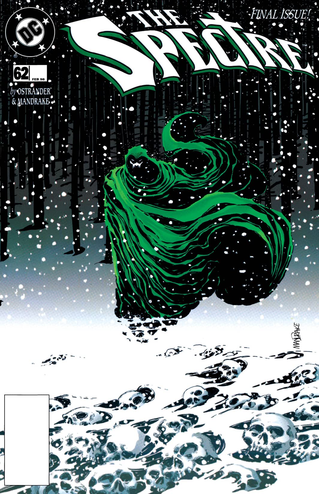 The Spectre (1992) #62 cover