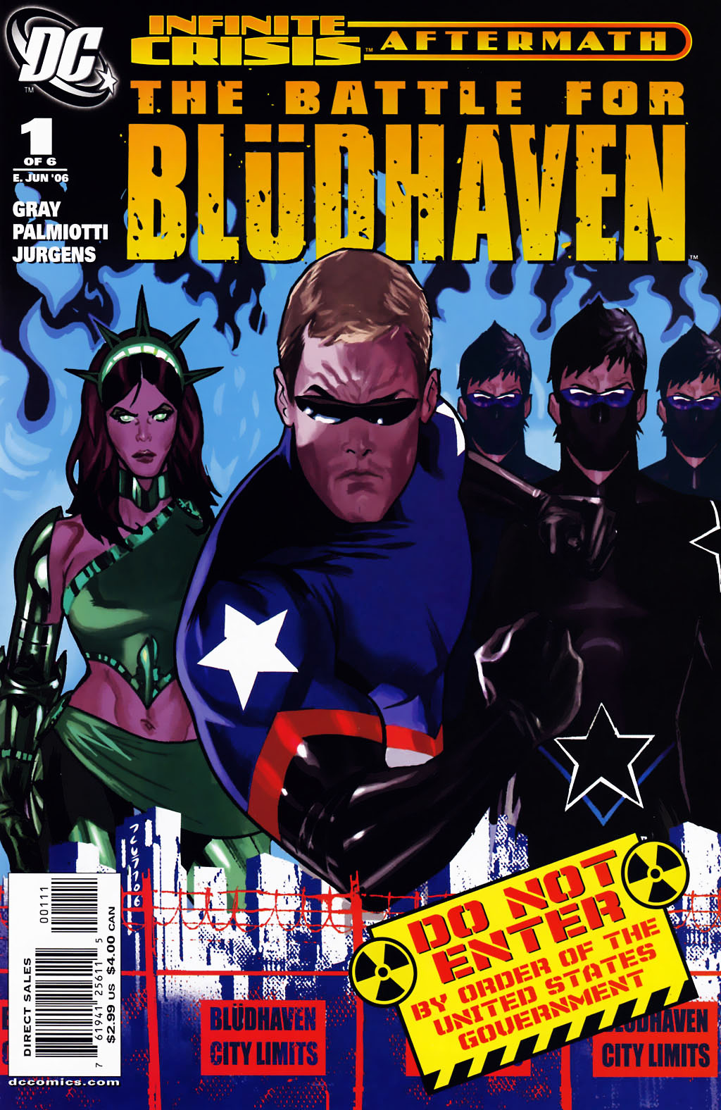 Cover of Crisis Aftermath: The Battle for Blüdhaven #1