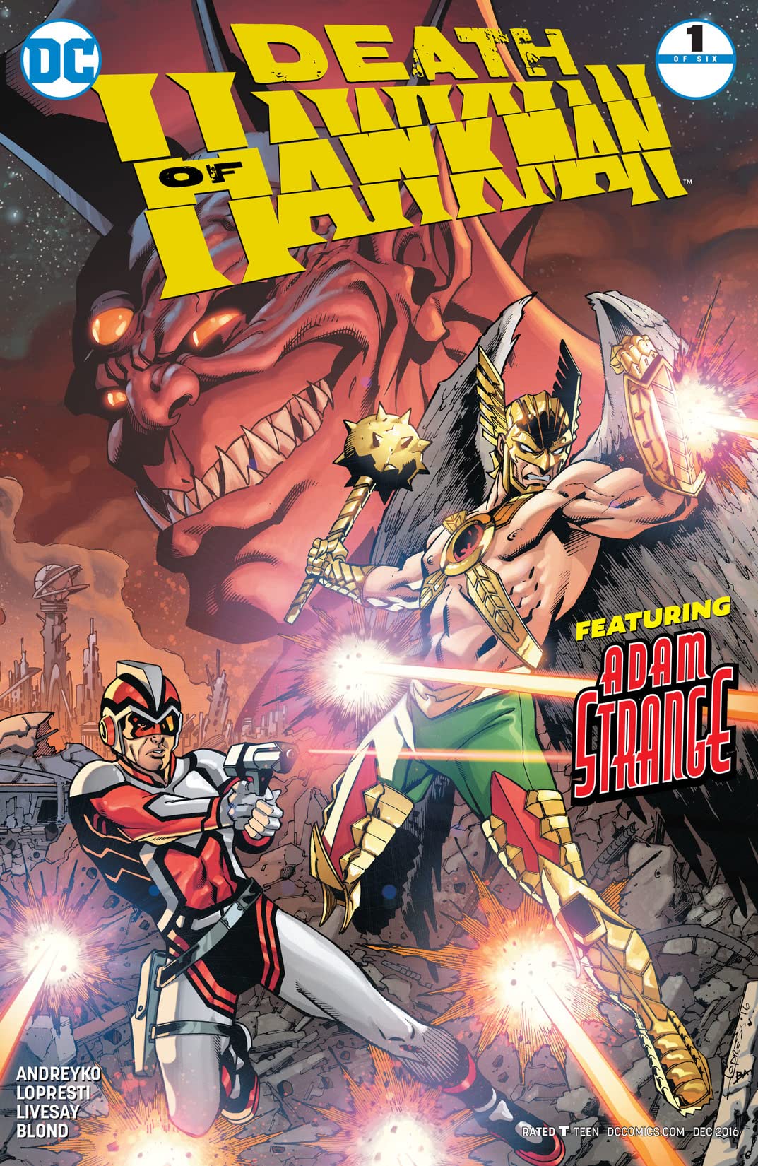 Death of Hawkman (2016) #1