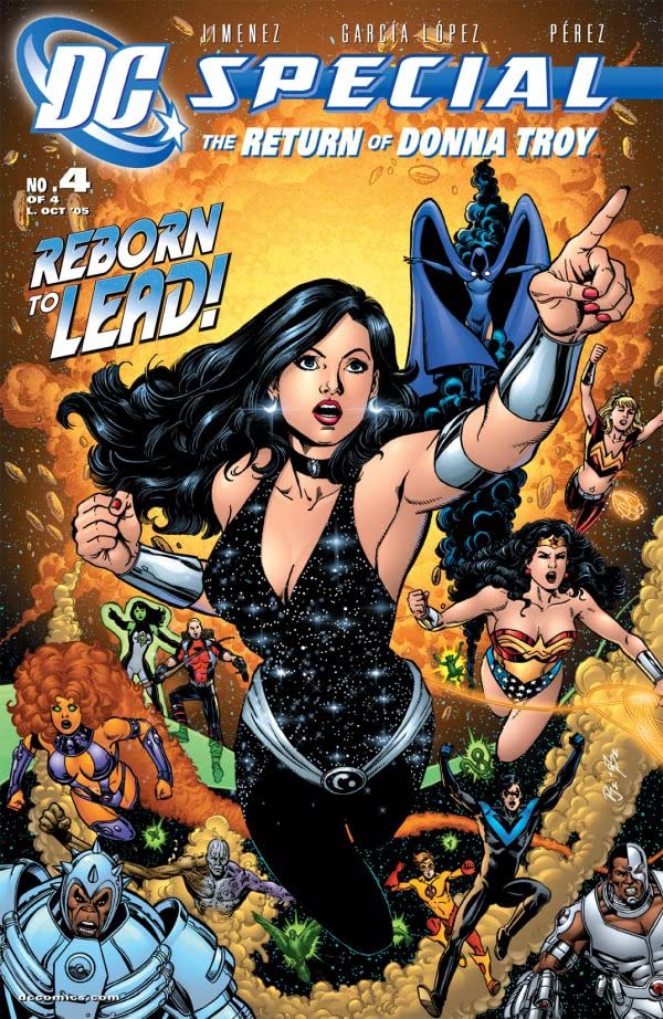 Cover of DC Special: The Return of Donna Troy #4
