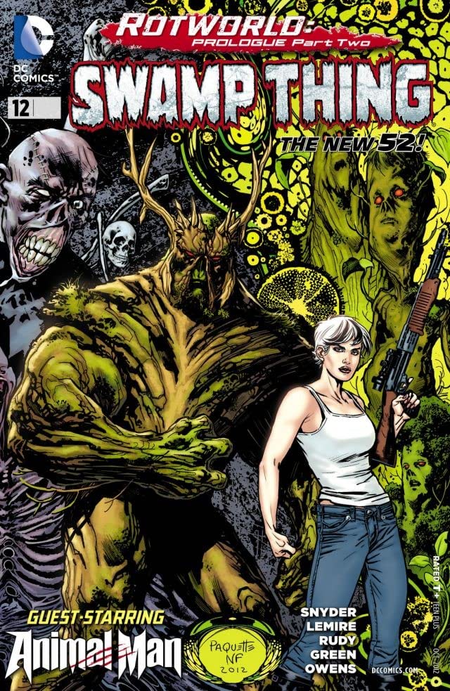 Swamp Thing (2011) #12 cover