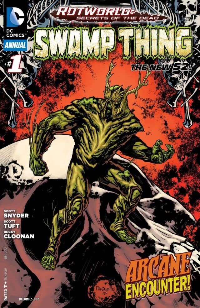 Swamp Thing Annual (2012) #1 cover