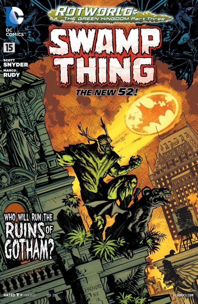 Swamp Thing (2011) #15 cover
