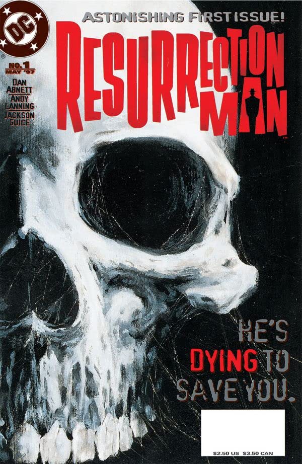 Resurrection Man #1 cover